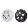 12Pcs Heavy Duty Caster for Appliances Bookcase Nightstand Planters Self Adhesive Steel Ball Casters Wheels with Brake Pads