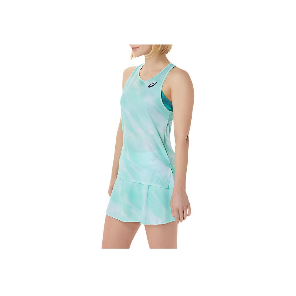 New Asics Tank Tops Women's Ice Blue 2042A236-303