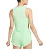 Nike Gilet Sportivo Casual Senza Maniche da Donna Top Verde Vapore Nero FN2714-376