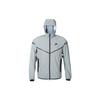 New Nike Woven FW24 Flash Jackets Coats Men's Reflective Silver/Black FZ7586-035