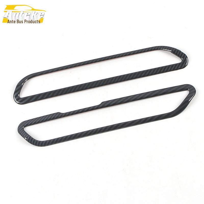 Rear Fog Light Bright Ring & Trunk Frame Cover for 2020 Explorer Accessories