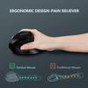 JOMAA Mouse wireless verticale ricaricabile BT Mouse ergonomico da gioco per laptop Macbook