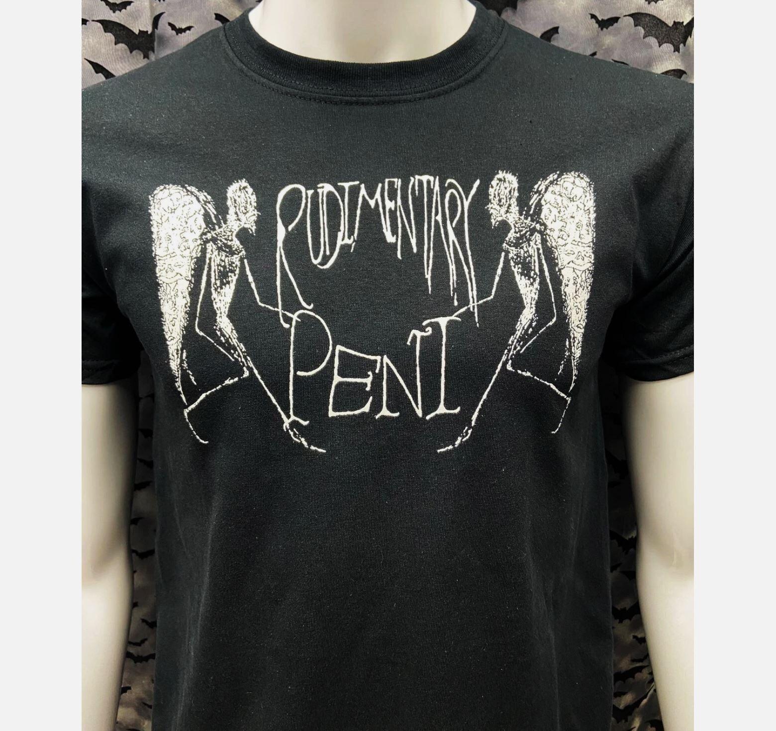 Rudimentary Peni T-shirt Crust Punk Anarcho blinko Unisex Tee L