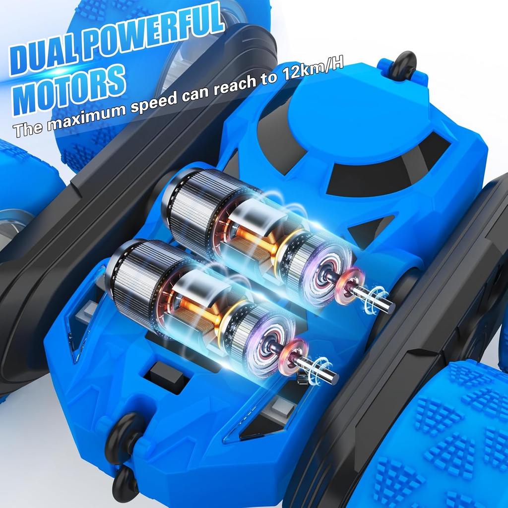 Remote Control Vehicle Fast Stunt Rc Car Double Sided 360 Rotating Truck High Speed Off Road 4x4 Cars Toy Gift For Boy Girl