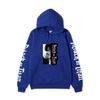 Attack on Titan Levi Ackerman Manga Hoodie Unisex Fleece Sweatshirt Gothic Vertical Logo Front Print No Sleeve Autumn Winter Pullover