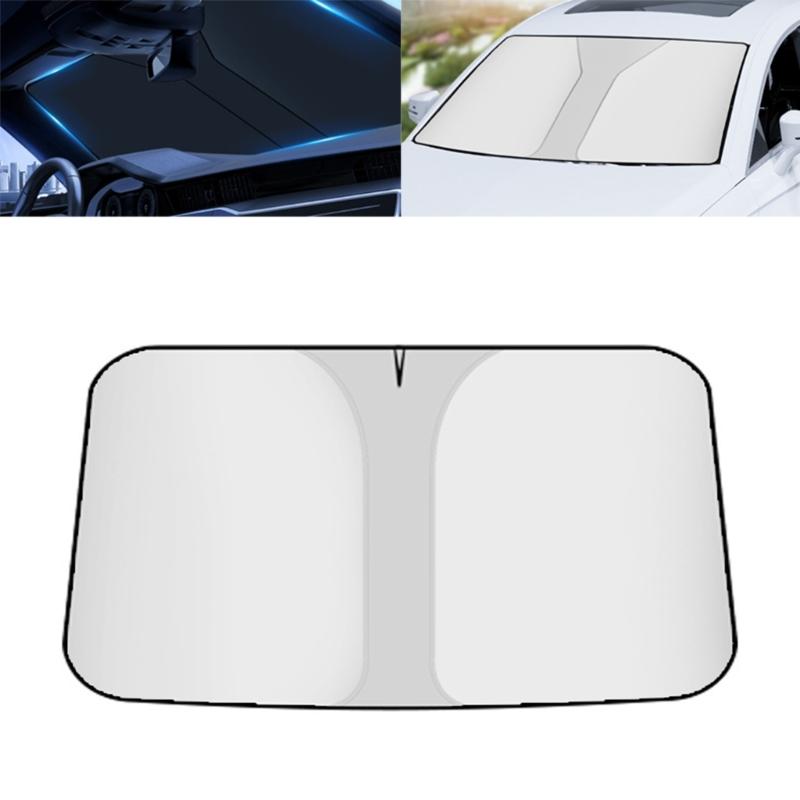 Car Sunvisor Heat Insulation Sunshade Foldable Sun Shade for Car SUV Sunlight Blocker Window Sun Shade