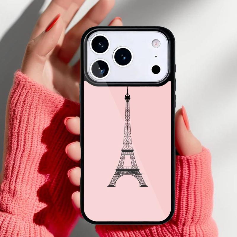 Eiffel Tower Paris Phone Case for iPhone 17 16 15 14 13 Pro Max Back Cover for 12 11 Pro Coque