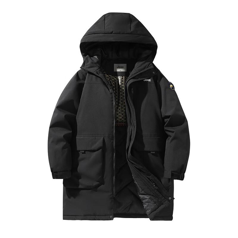 JEEP Unisex Mid-Length Multi-Pocket Outdoor Jacket M