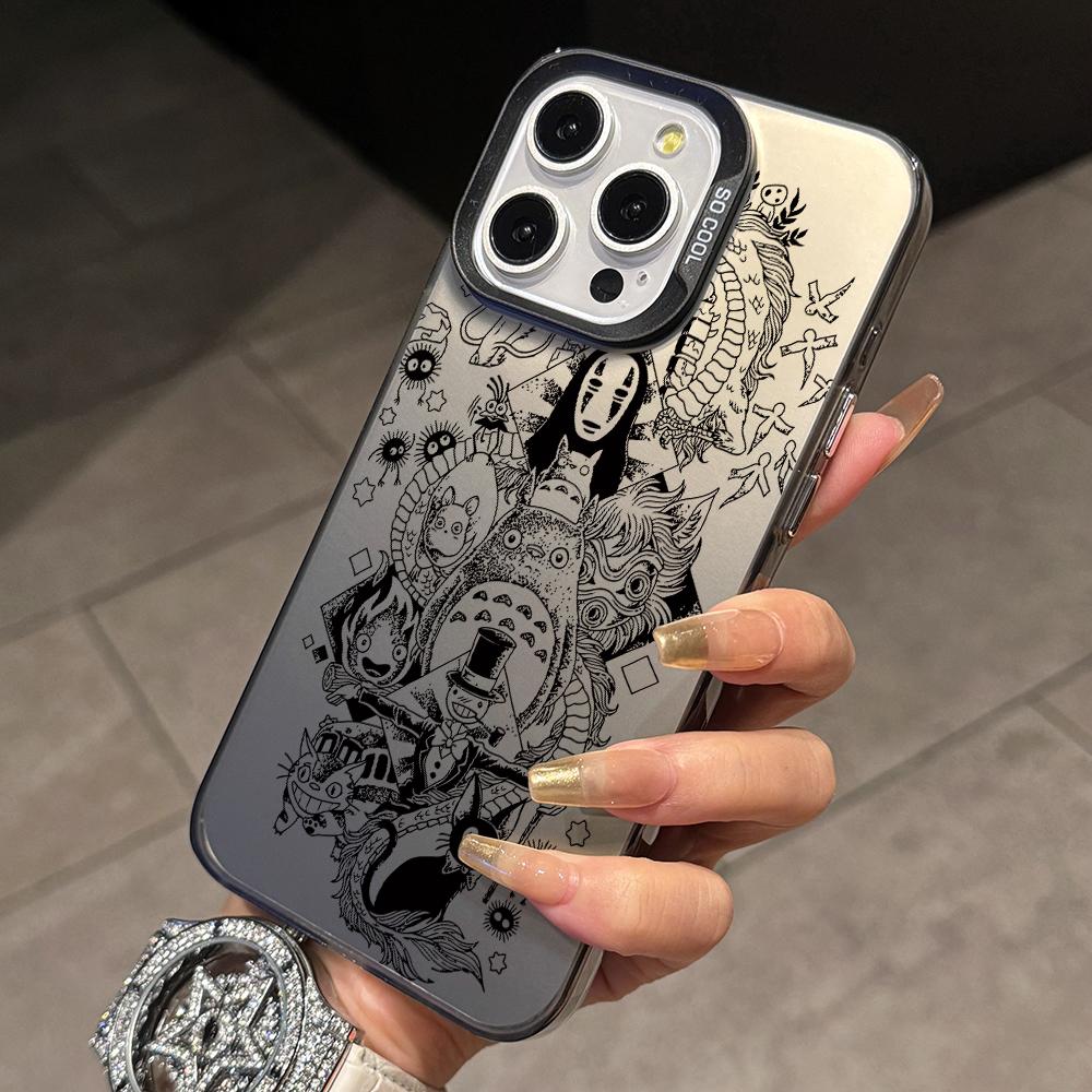 

No Faces Cartoon Men Phone Case for Xiaomi Redmi 15C 14C 13C 12C 10 Note 15 14 13 12 Pro Plus 4G 5G Silver Hard Cover Redmi Note 14 5G (Global)