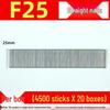 F30 Steel Pneumatic Straight Strip Nails for Woodworking & Furniture