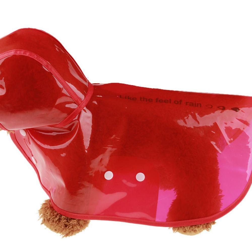 Pet Products Transparent Raincoat Waterproof Breathable Dog Raincoat Hooded Suit