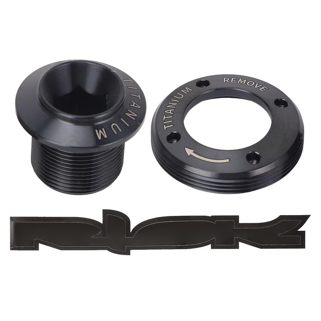 Crank Arm Screw Ti Alloy Lightweight Fine Processing Minimalist Bike Crank Cover Screw for Repairing