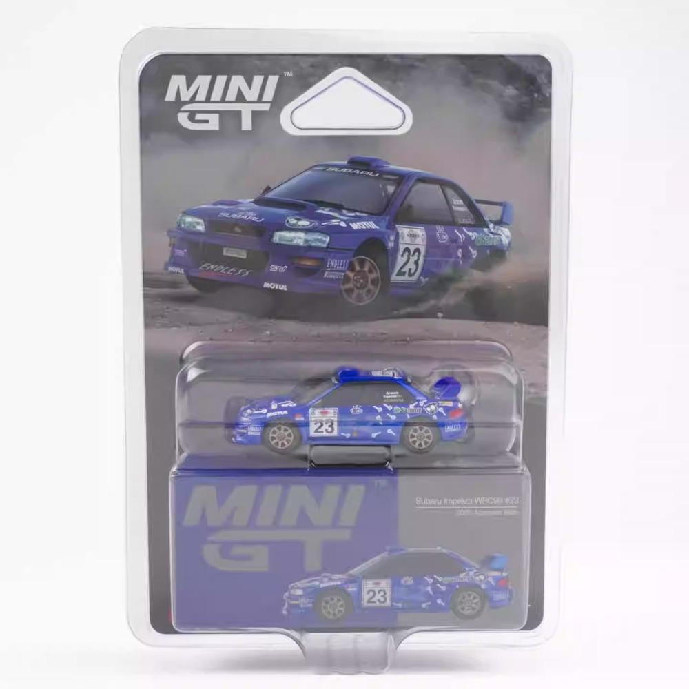 MINIGT In Stock 1:64 Hang Card Porsche McLaren Lamborghini BMW Diecast Car Model Collection Toys