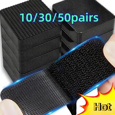 Wholesale Auto Adhesive Velcros Sewing Hook-and-loop Fastener Cable Organizer Self-adhesive Tape Attaches Double-sided Fixed DIY