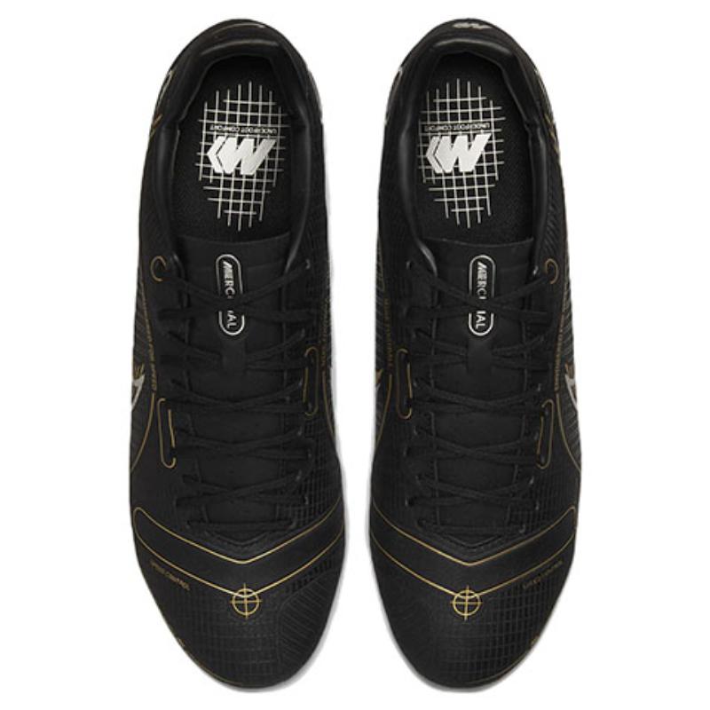 Nike Mercurial Vapor 14 Black Metallic Gold Sneakers DJ2869-007
