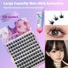 Large Capacity Glue Required  False Eyelashes, 10raws, 11-17mm,high Quality,40+version,professional eyelashesMakeup