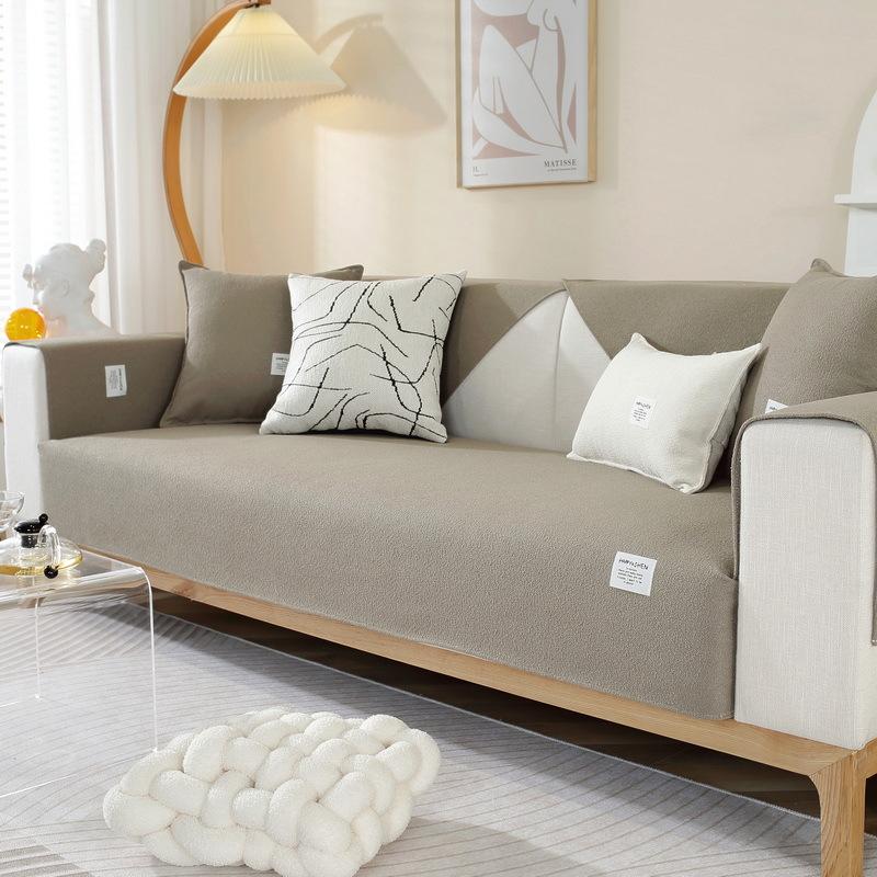 Waterproof Sofa Cushion Modern Simple Anti-cat Scratch Anti-urine Anti-slip Cushion Four Seasons Universal Sofa Cover