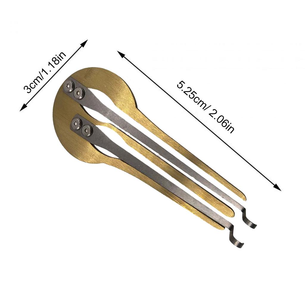 Scacciapensieri Strumento Musicale per Bocca Portatile Tradizionale Folk Scacciapensieri Facile da Imparare Ance in Metallo Ottone per Musica Etnica