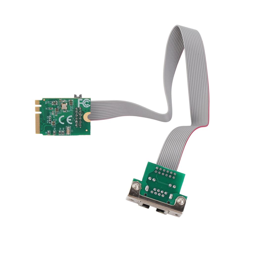 M.2 1000M Ethernet Network Card 10M1G100M Single Port RJ45 M.2 A E To RTL8111H Gigabit Ethernet