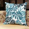Modern Style Leaf Pillow Case Pillowcase, Double-Sided Printed, Sofa Cushion, Bedroom Headboard Pillow