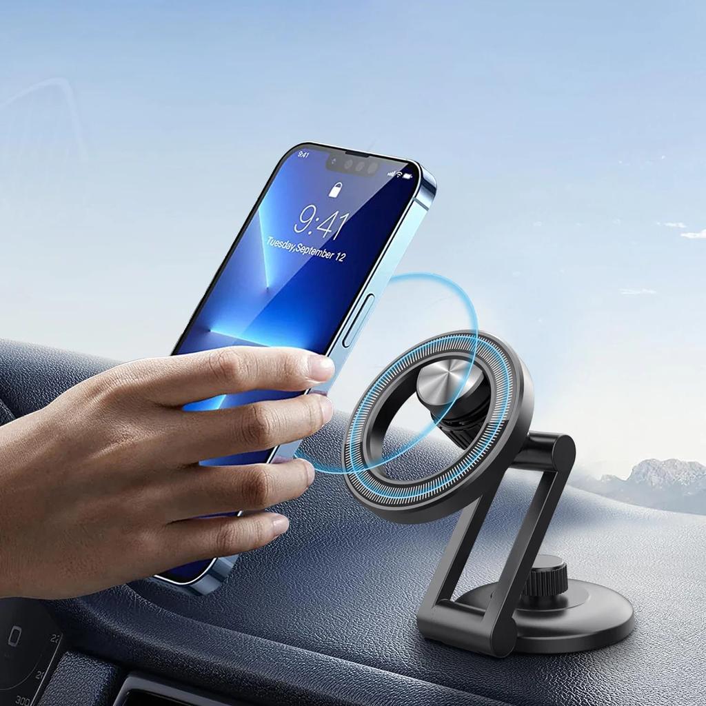Support de téléphone magnétique pour voiture, rotation multi-angle, aimant de bain, ventouse, support universel pour iPhone, Xiaomi, Samsung