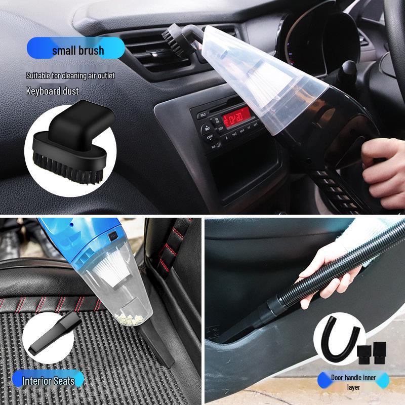 Haipa High-Power Car Vacuum Cleaner: Wet/Dry Use, Strong Suction for Car & Home