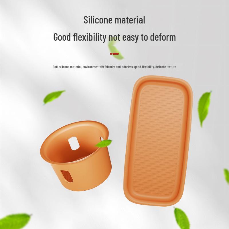 25 YU7 Rear Seat Storage Mat: Silicone Pad Cup Holder & Protective Car Accessory