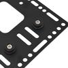 Motorcycle Side Case Support Rack Quick Release Aluminium Alloy Saddlebag Box Mounting Bracket Kit Universal Fit for 18L Side Case