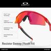 Oakley Sunglasses RESISTOR SWEEP REDLINE PRIZM FIELD YOUTH SUN 0OJ9015 90150828 Polarized [Oakley]