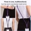Switchable Crossbody Phone Strap Neck Hanging 3-in-1 Phone Chain Mobile Phone Lanyard  Cell Phone