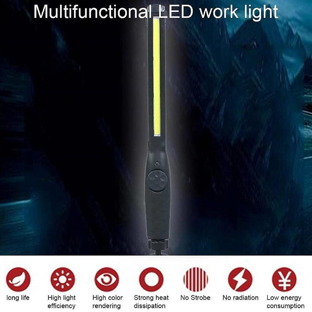 COB Work Light Inspection Lamps with Magnetic USB Rechargeable LED Work Light Portable Car Repair
