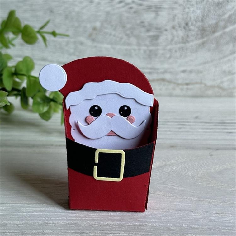 Christmas Box Cutting Dies Embossing Template Stencil Scrapbooking for Card Cuts