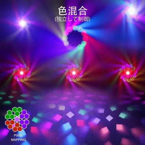 BETOPPER 19x40W RGBW Moving Head Light with Wash/Zoom Lens and Bee Eyes, LED Stage Light, Spotlight, Dimmable Disco Light, Rotating Beacon, DJ Light,