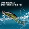 1PC [Ready Stock] 8 Sections Fishing Lure 13.5cm/19g 10cm/15.5g Jointed Swimbait Sinking Trout Wobbler Bait 6# Hook Fishing Tackle