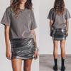 Women's New Autumn Fashion Slim Thin Elastic Half-body Skirt