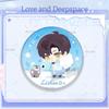 Love and Deepspace 58MM Badge Sylus Rafayel Zayne Xavier Caleb Anime Cosplay Cartoon Emblem Brooch Pin Fans Collection Deco Gift