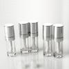 8ml Silver Thick Barrel Lip Gloss Tube, Empty Refillable Container for Concealer Foundation, Cosmetic Packaging