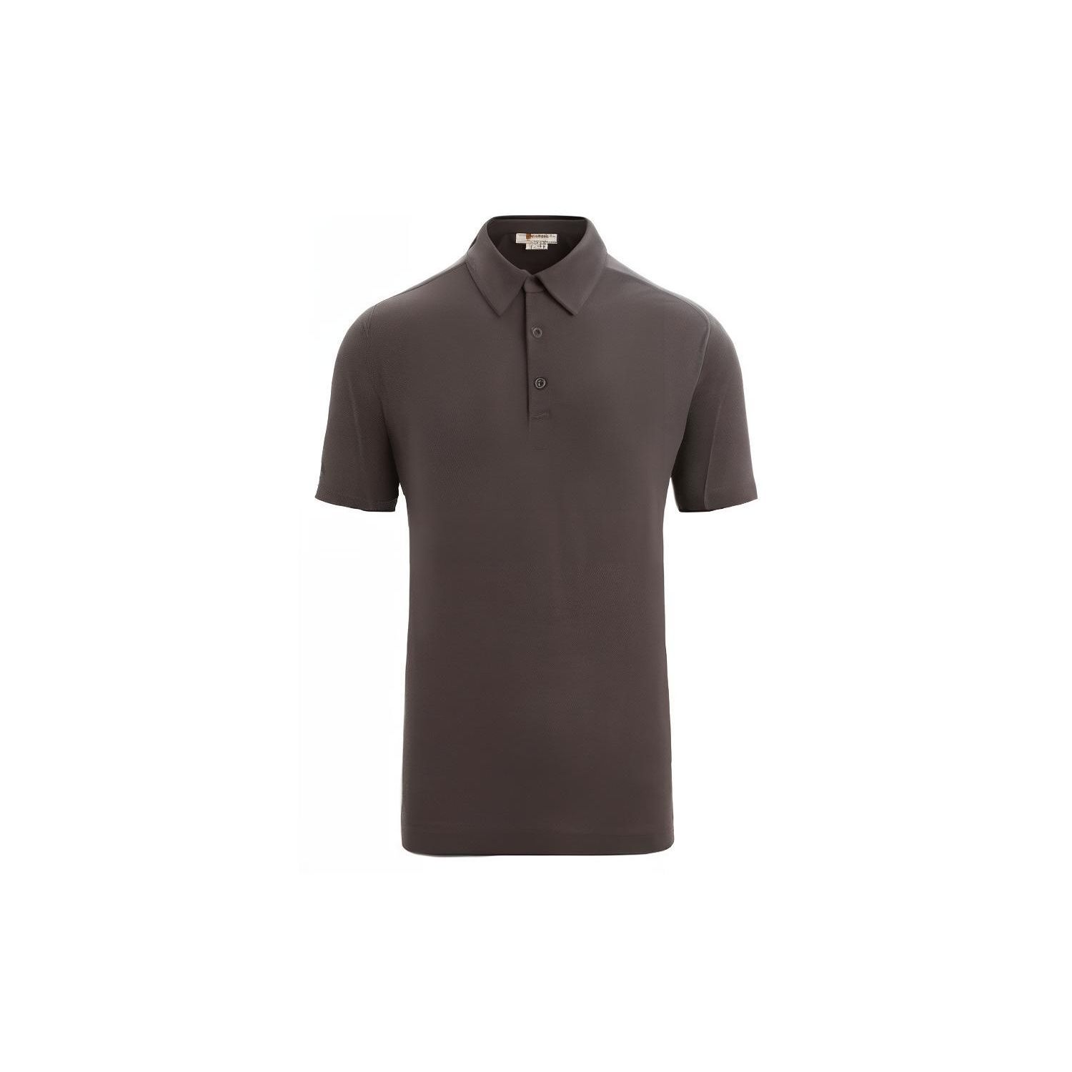 

Timberland X Icebreaker Solid Color Polo Neck Loose Fit Short Sleeve Polo Shirt Men tops Brown A6J8NDV1 M