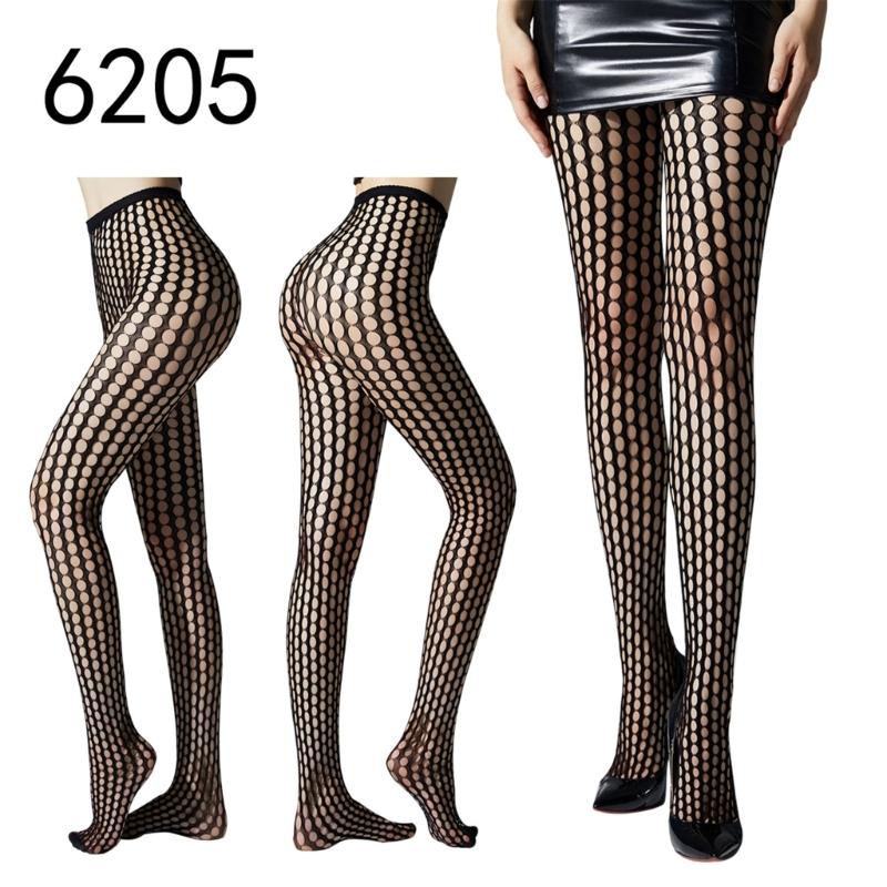 Women Lace Patterned Tights Fishnet Stockings Pantyhose Patterned Net Stockings Pantyhose for Raves Party Club Costumes