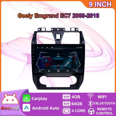 Android 2 Din Auto Multimedia-Player Für Geely Emgrand EC7 2009-2016 Kopf Einheit Stereo Carplay GPS Navigation BT WIFI 4 + 64GB