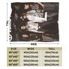 Tokio Hotel Flannel Blanket Spring  Warm Bedding Throws for Kids Living Room Aesthetic Bedspread Sofa Bed Cover