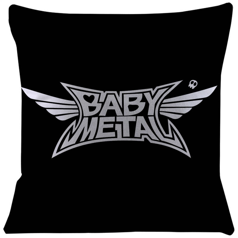 Winter Babymetal Cushion Cover for Sofa Pillow Case Cover Seat Car Throw Pillowcase Xcm For Home Decorative SJ 45x45cm