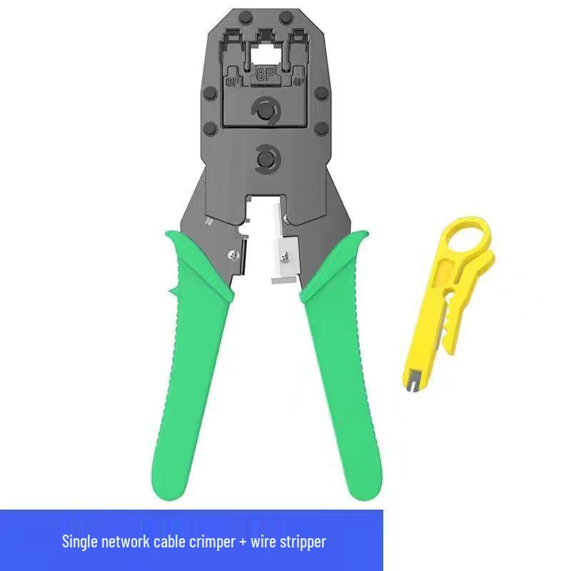 Professional Multifunctional Network Cable Crimper & Tester Set for Cat 5/6