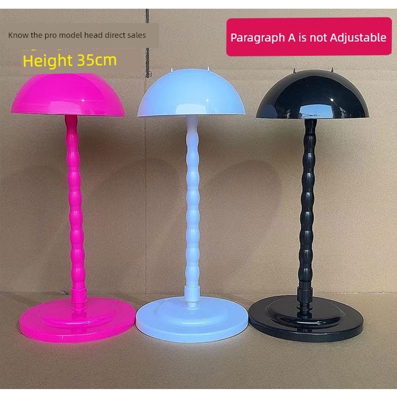 

Headgear Removable For Home Wig Stand A (not Adjustable) Black