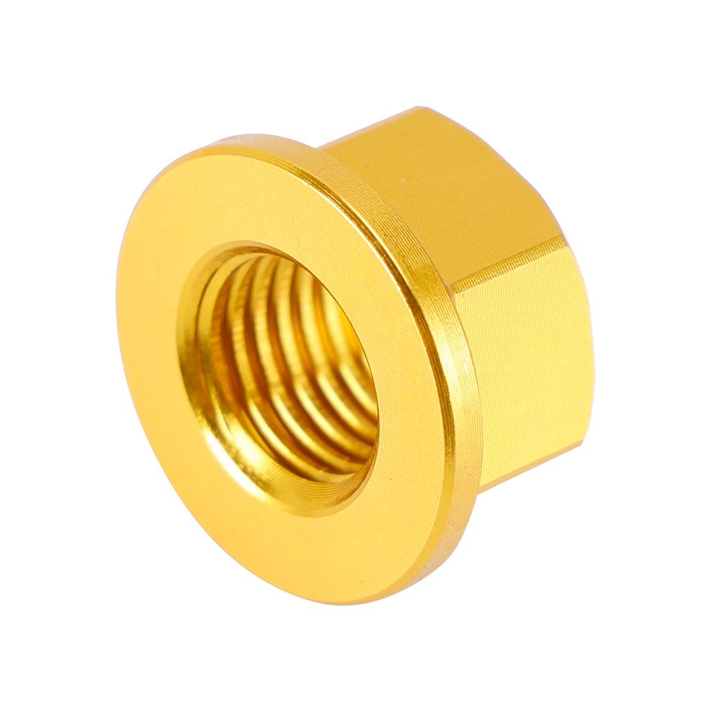 Rear Sprocket Nut Kit M10x1.25mm Gold For Suzuki GSXR 600 750 1000 SV 650 1000