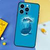 Blue Whale Phone Case For iPhone 17 16 15 14 13 11 12 Pro Max mini 15 16 Plus 16e 17 Air Bumper Cover