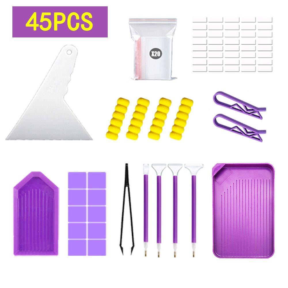 5D DIY  Painting Tools Set Art Tool Mosaic Glue Pen Kit Drill Plate Tool Set  Bedroom