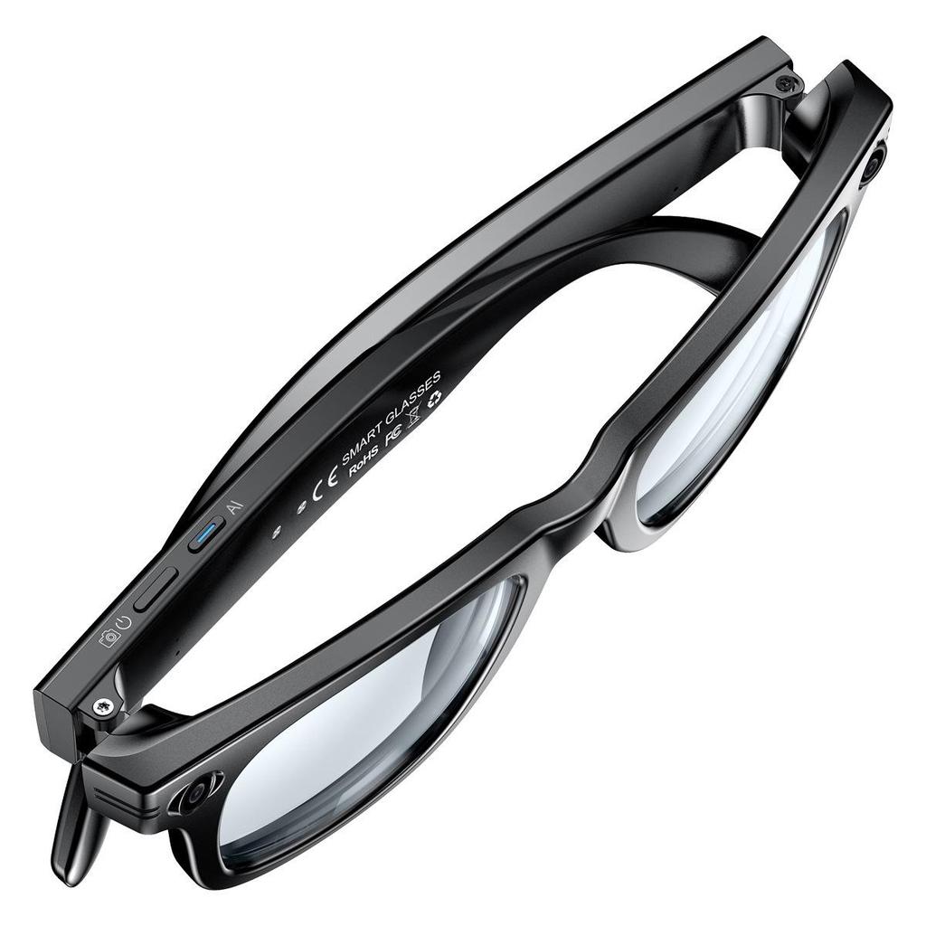 Upgraded AI Smart Glasses with 800W Pixel HD Camera & Dual Noise Reduction