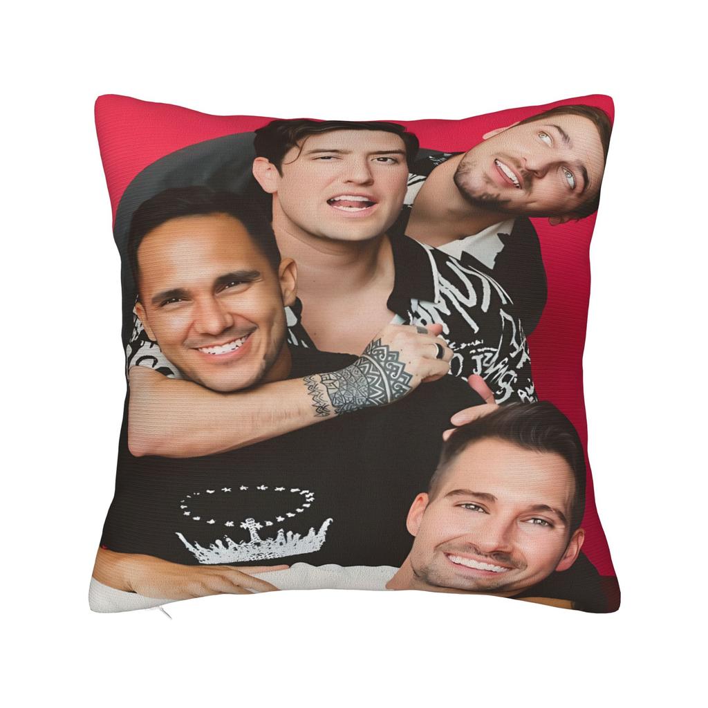 Pillow Case Big Time Rush Print Pillow Cover For Living Room Bed Chair Funny Pillowcases