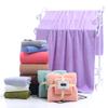 Bath Towel Soft Large Towel Set Thickened Chest Wrapped Pure Cotton Absorbent Soft Bath Quick-drying Coral Fleece Fabric Skin-friendly and Soft